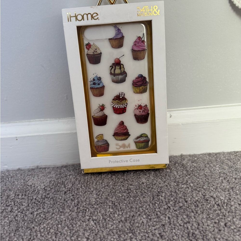 iHome Gold Protective Case for iPhone 8 Plus